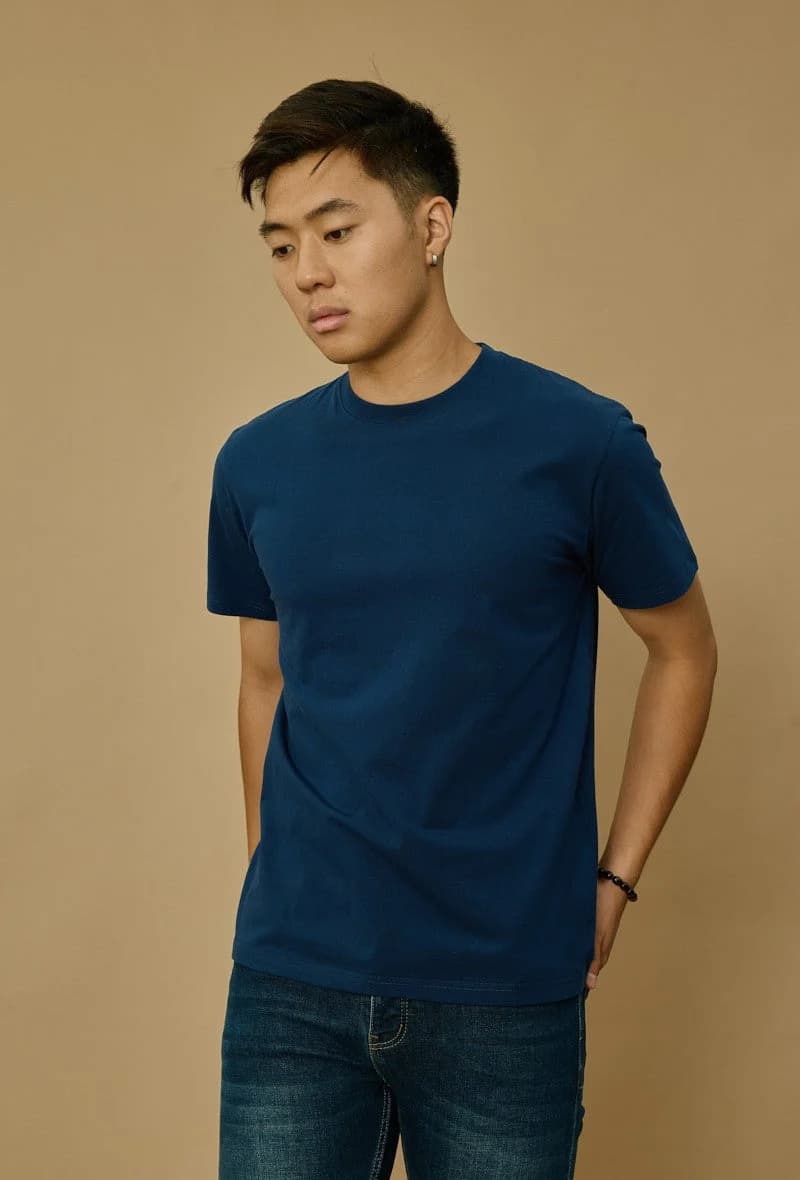 MIZIONA - Basic T-shirt Navy