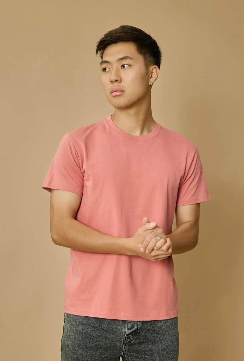 MIZIONA - Basic T-shirt Roze
